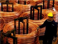 An increase of 65 percent anode and 62 percent copper cathode production