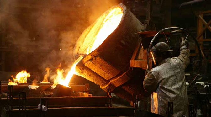 World Blast Furnace Iron Output Rose Slightly in October