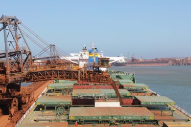 Fortescue’s new iron ore blend on its way to China steel mill