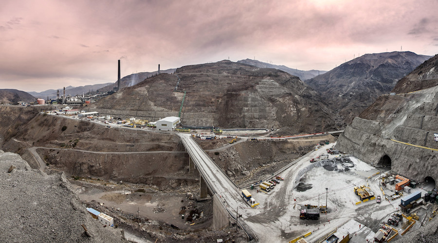 Worker trapped after accident at Codelco project in Chile unharmed